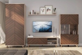 Тумба под ТВ Хармони 468.04 в Лесном - lesnoy.ok-mebel.com | фото 3