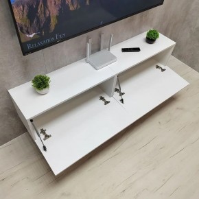 Тумба подвесная под ТВ LINES MTV1-MA 750 Белый матовый (Белый-M 10.1.2) в Лесном - lesnoy.ok-mebel.com | фото 10