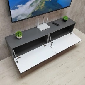 Тумба подвесная под ТВ LINES MTV1-MA 750 Темно-серый (Графит-M 10.1.25) в Лесном - lesnoy.ok-mebel.com | фото 12