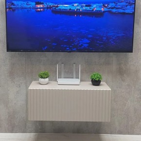 Тумба подвесная под ТВ LINES MTV1-MA 750 Бежевый (Леда-М 10.1.5) в Лесном - lesnoy.ok-mebel.com | фото 5