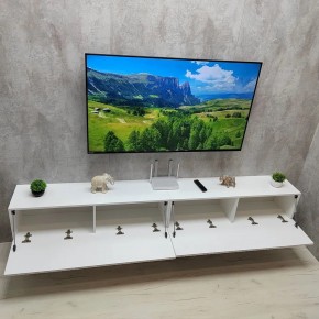 Тумба подвесная под ТВ LINES MTV4-MA 1150 Белый матовый (Белый-M 10.1.2) в Лесном - lesnoy.ok-mebel.com | фото 11