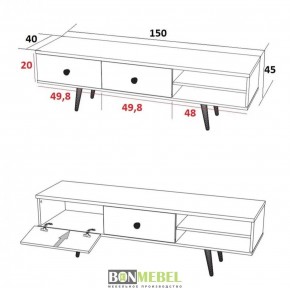 Тумба TV - 1 Art design в Лесном - lesnoy.ok-mebel.com | фото 5