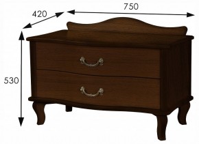 Тумбочка Джульетта Л в Лесном - lesnoy.ok-mebel.com | фото 3