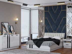 МАГНОЛИЯ Тумбы (комплект 2 шт) Белый глянец/Белый в Лесном - lesnoy.ok-mebel.com | фото 3