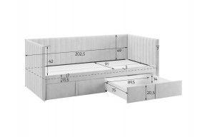 ТВИКС Кровать (софа) с ящиками 900 в Лесном - lesnoy.ok-mebel.com | фото 3
