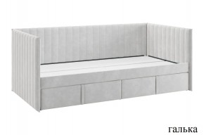 ТВИКС Кровать (софа) с ящиками 900 (галька) в Лесном - lesnoy.ok-mebel.com | фото