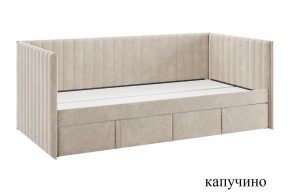 ТВИКС Кровать (софа) с ящиками 900 (капучино) в Лесном - lesnoy.ok-mebel.com | фото