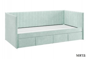 ТВИКС Кровать (софа) с ящиками 900 (мята) в Лесном - lesnoy.ok-mebel.com | фото