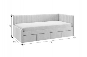 ТВИКС Кровать (тахта) с ящиками 900 в Лесном - lesnoy.ok-mebel.com | фото 2