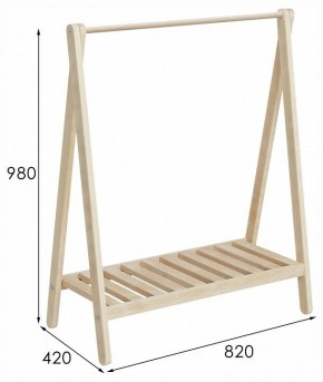 Вешалка гардеробная Стойка низкая в Лесном - lesnoy.ok-mebel.com | фото 11