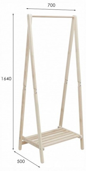 Вешалка гардеробная Стойка высокая в Лесном - lesnoy.ok-mebel.com | фото 12