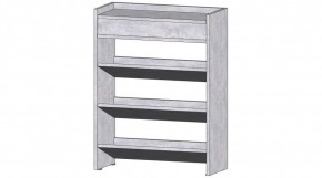 ВИЗИТ Обувница (цемент светлый) в Лесном - lesnoy.ok-mebel.com | фото