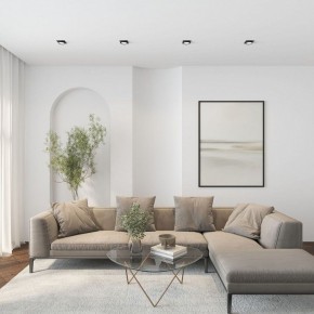 Встраиваемый светильник Denkirs FLAT DK2091-BK в Лесном - lesnoy.ok-mebel.com | фото 5