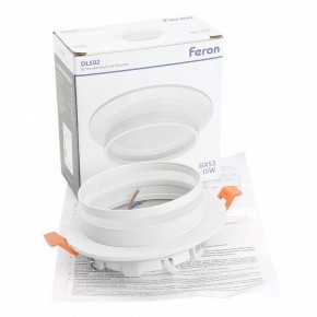 Встраиваемый светильник Feron DL502 51089 в Лесном - lesnoy.ok-mebel.com | фото 9