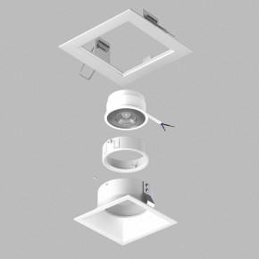 Встраиваемый светильник Lightstar Domino D51606WMOD в Лесном - lesnoy.ok-mebel.com | фото 2
