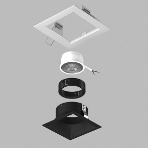 Встраиваемый светильник Lightstar Domino D51607BMOD в Лесном - lesnoy.ok-mebel.com | фото 2