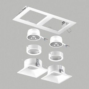 Встраиваемый светильник Lightstar Domino D5260606WMOD в Лесном - lesnoy.ok-mebel.com | фото 3