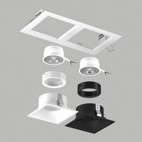 Встраиваемый светильник Lightstar Domino D5260607WBMOD в Лесном - lesnoy.ok-mebel.com | фото 3