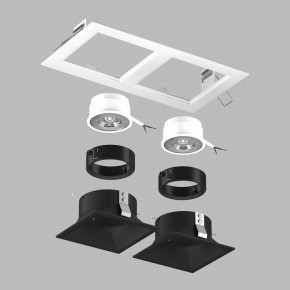 Встраиваемый светильник Lightstar Domino D5260707BMOD в Лесном - lesnoy.ok-mebel.com | фото 3