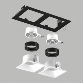 Встраиваемый светильник Lightstar Domino D5270606BMOD в Лесном - lesnoy.ok-mebel.com | фото 3