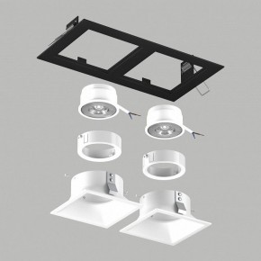 Встраиваемый светильник Lightstar Domino D5270606WMOD в Лесном - lesnoy.ok-mebel.com | фото 3