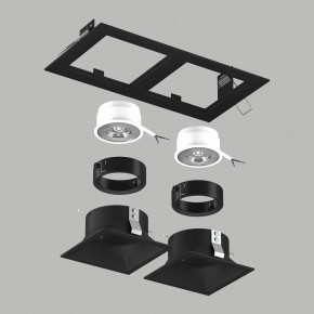 Встраиваемый светильник Lightstar Domino D5270707BMOD в Лесном - lesnoy.ok-mebel.com | фото 3