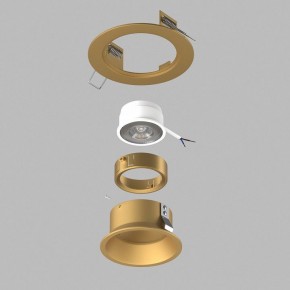 Встраиваемый светильник Lightstar Domino D61303GMOD в Лесном - lesnoy.ok-mebel.com | фото 3