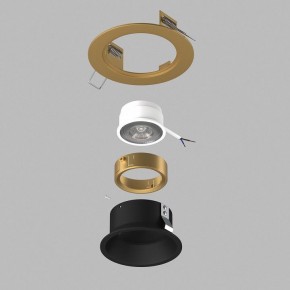 Встраиваемый светильник Lightstar Domino D61307GMOD в Лесном - lesnoy.ok-mebel.com | фото 3