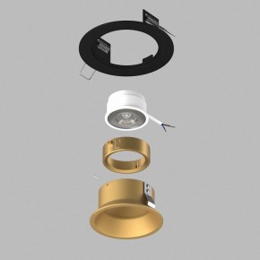 Встраиваемый светильник Lightstar Domino D61703GMOD в Лесном - lesnoy.ok-mebel.com | фото 3