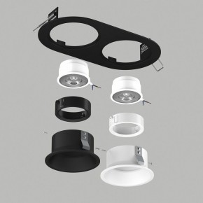 Встраиваемый светильник Lightstar Domino D6570607WBMOD в Лесном - lesnoy.ok-mebel.com | фото 2