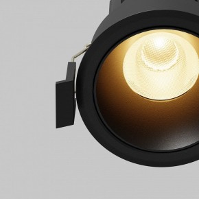 Встраиваемый светильник Maytoni Dip DL115-10W-2.7K-B в Лесном - lesnoy.ok-mebel.com | фото 10