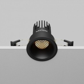 Встраиваемый светильник Maytoni Dip DL115-10W-2.7K-B в Лесном - lesnoy.ok-mebel.com | фото 7