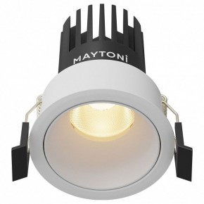 Встраиваемый светильник Maytoni Dip DL115-10W-2.7K-W в Лесном - lesnoy.ok-mebel.com | фото 2