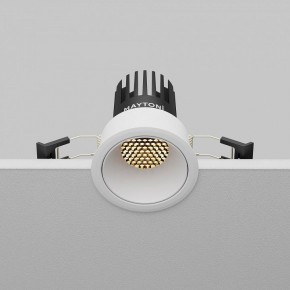 Встраиваемый светильник Maytoni Dip DL115-10W-2.7K-W в Лесном - lesnoy.ok-mebel.com | фото 7