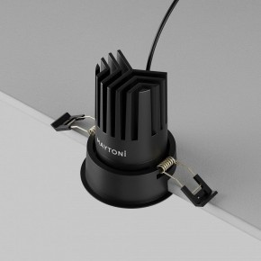Встраиваемый светильник Maytoni Dip DL117-15W-2.7K-B в Лесном - lesnoy.ok-mebel.com | фото 11