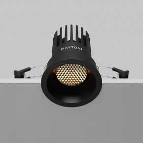 Встраиваемый светильник Maytoni Dip DL117-15W-2.7K-B в Лесном - lesnoy.ok-mebel.com | фото 12