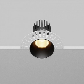 Встраиваемый светильник Maytoni Dip DL119-10W-2.7K-TRS-B в Лесном - lesnoy.ok-mebel.com | фото 5