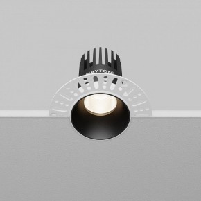 Встраиваемый светильник Maytoni Dip DL119-10W-4K-TRS-B в Лесном - lesnoy.ok-mebel.com | фото 4