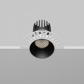 Встраиваемый светильник Maytoni Dip DL119-10W-4K-TRS-B в Лесном - lesnoy.ok-mebel.com | фото 6