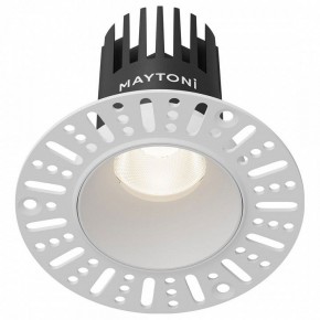 Встраиваемый светильник Maytoni Dip DL119-10W-4K-TRS-W в Лесном - lesnoy.ok-mebel.com | фото