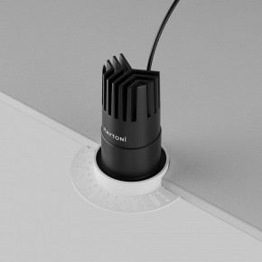 Встраиваемый светильник Maytoni Dip DL120-10W-2.7K-TRS-B в Лесном - lesnoy.ok-mebel.com | фото 6