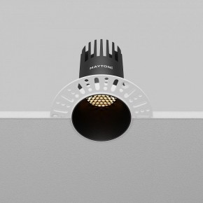 Встраиваемый светильник Maytoni Dip DL120-10W-2.7K-TRS-B в Лесном - lesnoy.ok-mebel.com | фото 7