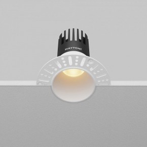 Встраиваемый светильник Maytoni Dip DL120-10W-2.7K-TRS-W в Лесном - lesnoy.ok-mebel.com | фото 6
