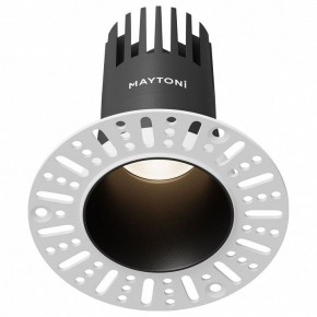 Встраиваемый светильник Maytoni Dip DL120-10W-4K-TRS-B в Лесном - lesnoy.ok-mebel.com | фото
