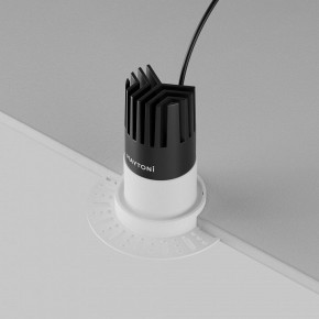 Встраиваемый светильник Maytoni Dip DL120-10W-4K-TRS-W в Лесном - lesnoy.ok-mebel.com | фото 6