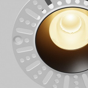 Встраиваемый светильник Maytoni Dip DL121-15W-2.7K-TRS-B в Лесном - lesnoy.ok-mebel.com | фото 11