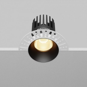 Встраиваемый светильник Maytoni Dip DL121-15W-2.7K-TRS-B в Лесном - lesnoy.ok-mebel.com | фото 5