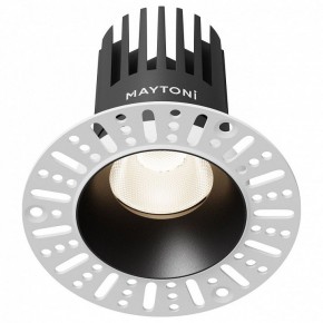 Встраиваемый светильник Maytoni Dip DL121-15W-4K-TRS-B в Лесном - lesnoy.ok-mebel.com | фото