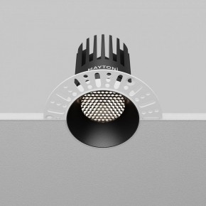 Встраиваемый светильник Maytoni Dip DL121-15W-4K-TRS-B в Лесном - lesnoy.ok-mebel.com | фото 6