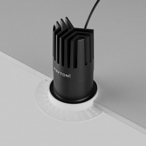 Встраиваемый светильник Maytoni Dip DL122-15W-2.7K-TRS-B в Лесном - lesnoy.ok-mebel.com | фото 6
